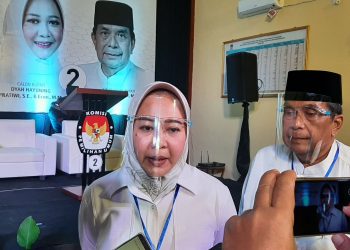 KPU Akan Tetapkan Tiwi-Dono Sebagai Pemenengan di Pilkada Purbalingga 202