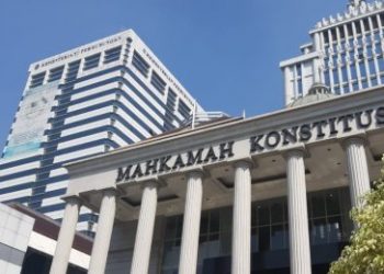 MK Registrasi Gugatan Paslon Cabup Bandung Nia-Usman