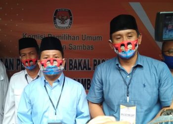 KPU Tetapkan Satono-Fahrur Rofi Pemenang Pilkada Sambas 2020