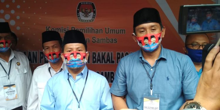 KPU Tetapkan Satono-Fahrur Rofi Pemenang Pilkada Sambas 2020