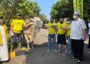 Airlangga Apresiasi Kader Golkar yang Percayakan 37 Hewan Kurban ke DPP Golkar