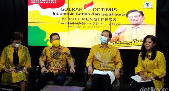 Golkar Gelar Rapimnas 2021 Besok, Bahas Persiapan Pilkada-Pilpres