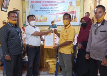 Jelang Persiapan Pemilu 2024, Ismar Kukuhkan Bappilu dan BSN Golkar Batubara