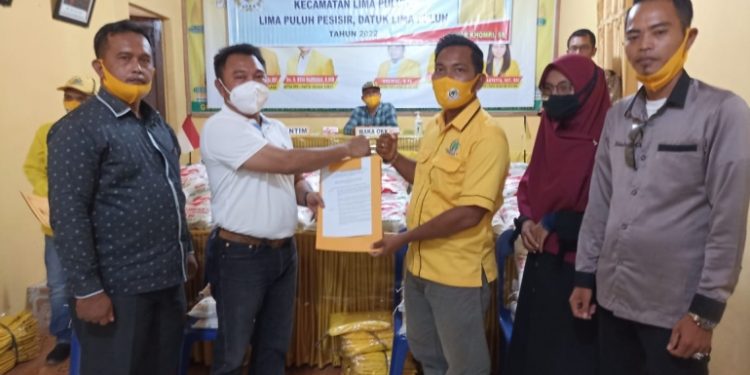 Jelang Persiapan Pemilu 2024, Ismar Kukuhkan Bappilu dan BSN Golkar Batubara