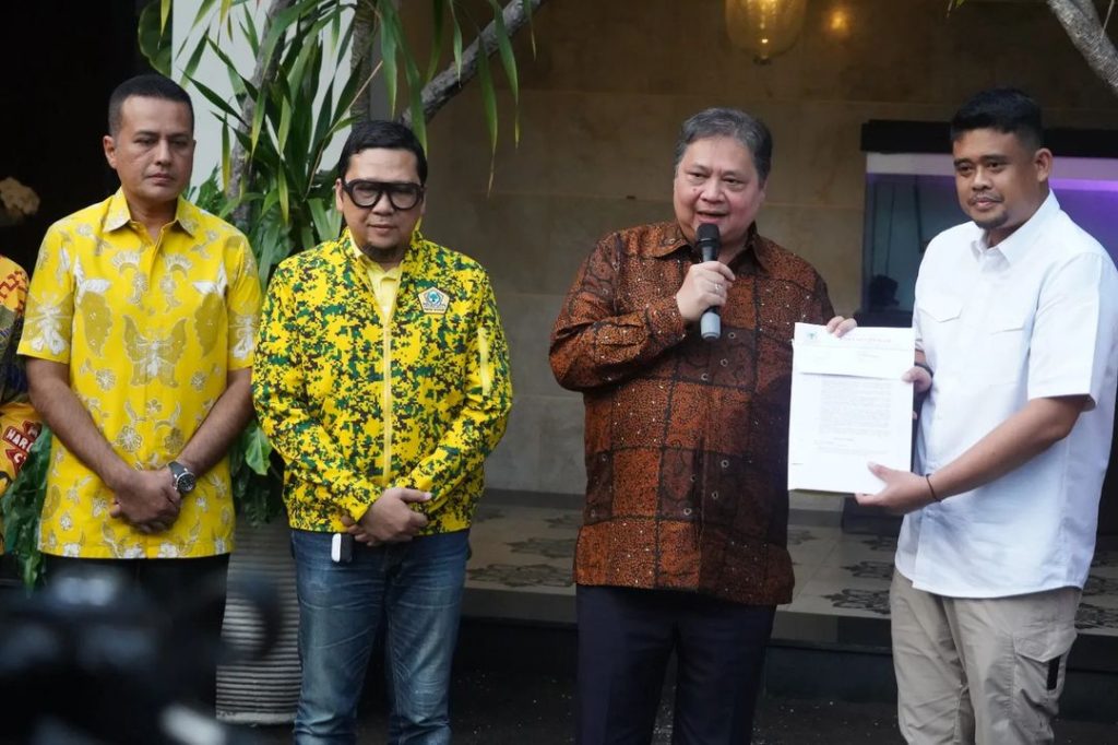 Golkar beri dukungan ke Bobby Nasution sebagai Cagub Sumut 2024