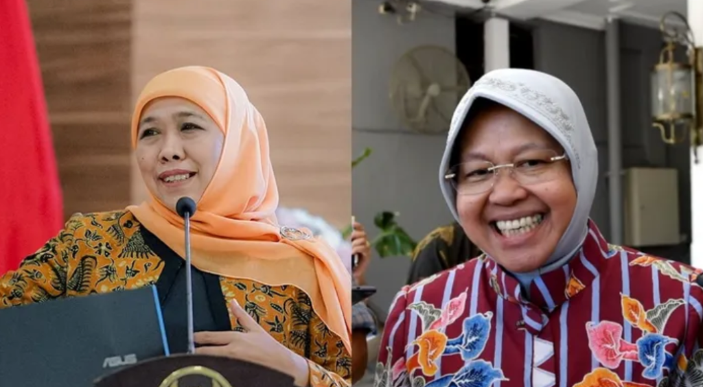 Khofifah vs Risma di Pilgub Jawa Timur