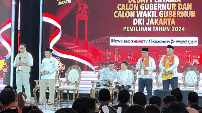 debat cagub Jakarta 2024