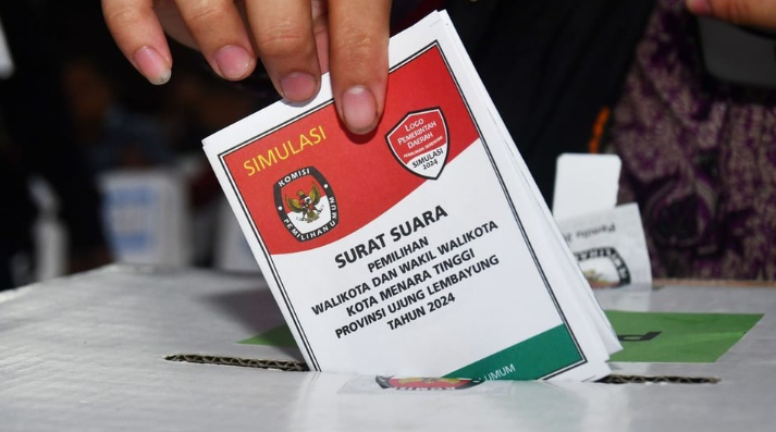 surat suara Pilkada 2024